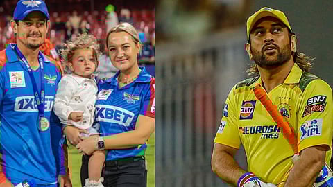 सावधान! १० मिनिटात... धोनीची मैदानात एन्ट्री अन् क्विंटन डी कॉकच्या पत्नीला गेला अलर्ट मेसेज; नेमकं काय घडलं?