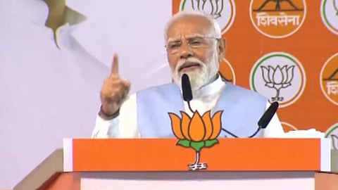 Narendra Modi : आता आई-बहिणींच्या मंगळसूत्रावर त्यांची नजर; काँग्रेसच्या जाहीरनाम्यावर PM नरेंद्र मोदींची जहरी टीका