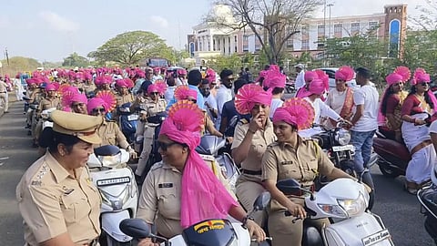 voter awareness bike rally held in palghar and satara