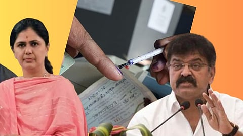 Beed Loksabha: बीडमध्ये  बुथ कॅप्चरींगचा शरद पवार गटाचा आरोप; निवडणूक आयोगाकडे फेरमतदानाची मागणी