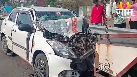 baby passed away two injured in a car accident near pimpri chinchwad