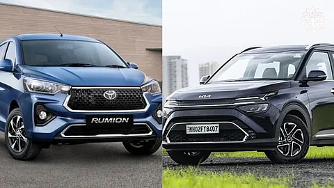 Kia आणि Toyota च्या या 7 सीटर कार्सची किंमत 11 लाखांपेक्षाही आहे कमी, मिळतात हाय क्लास फीचर्स
