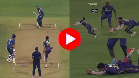 Ramandeep Singh Catch: लखनऊमध्ये अवतरला 'सुपरमॅन' ; रमनदीपने २१ मीटर मागच्या दिशेने धावत टिपला IPL चा बेस्ट कॅच - Video