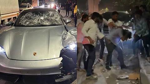 Pune News: भयंकर! पुण्यात मद्यधुंद कारचालकाने दुचाकीला उडवलं, तरुण-तरुणी हवेत उडाले; जागेवरच मृत्यू