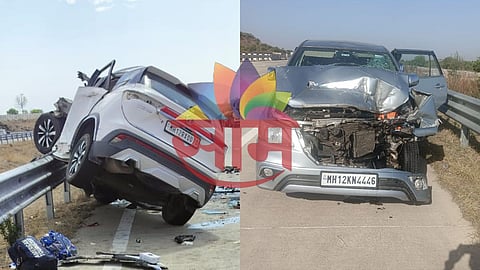 Samriddhi Highway Buldhana Car Accident