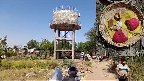 rumour spread in palshi jhansi near buldhana about poisonous in water storage tank