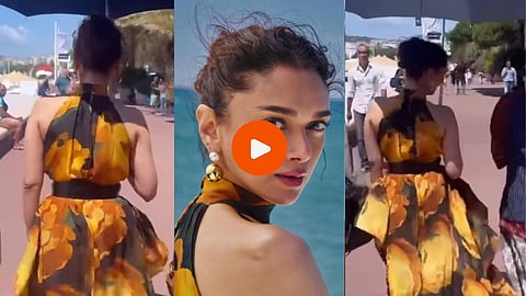 Aditi Rao Hydari : कान्स फेस्टिव्हलमध्ये 'हिरामंडी' तल्या बिब्बोजानचा जलवा, आदितीने फ्रान्समध्ये केला 'गजगामिनी वॉक'