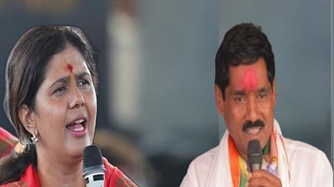 election commission issues notice to pankaja munde and bajrang sonawane