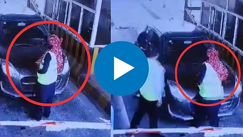 Kashi Toll Plaza CCTV Footage