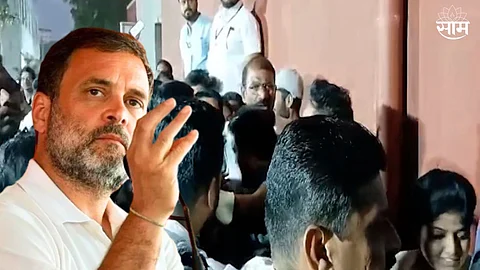 संजोग वाघेरे मावळमधील ठाकरे गटाचे उमेदवार, संजोग वाघेरेंना पोलिसांनी अडवलं