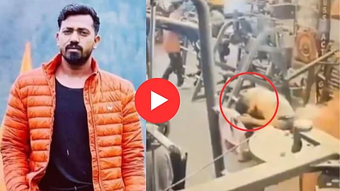 Heart Attack Video: आधी डोकं धरलं, मग जमिनीवर कोसळला.. वर्क आऊट करताना युवा खेळाडूला मृत्यूने गाठलं; थरारक क्षण CCTVत कैद
