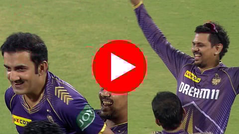 KKR vs SRH, IPL 2024 Final: दोघांनी एकमेकांना उचललं, मिठी मारली; गौतम गंभीर- सुनील नरेनचा Video बघाच!