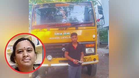 ट्रकने २ महिलांना चिरडलं