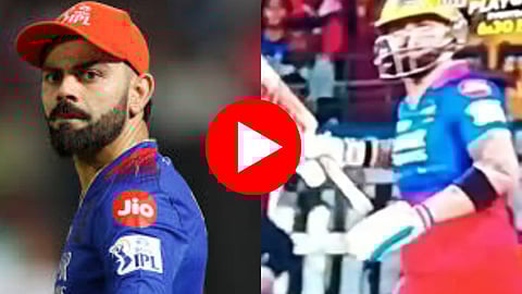Virat Kohli Viral Video:'बॅटने मारेन..' लाईव्ह सामन्यात विराट कोहली रिषभ पंतवर भडकला - Video