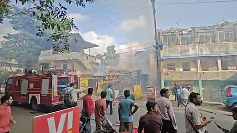 Dombivli News: डोंबिवली पुन्हा हादरली! केमिकल ब्लास्टनंतर सिलिंडरचा भीषण स्फोट, आग शमवणारेच आगीच्या कचाट्यात