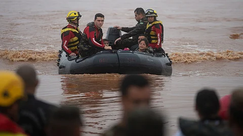 Heavy Rainfall In Brazil:
