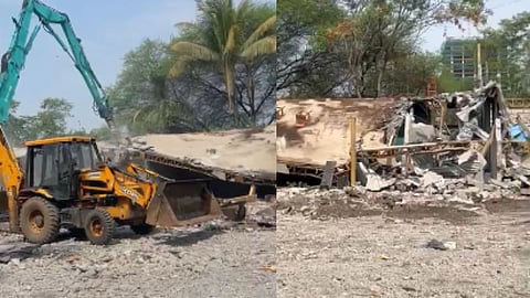 Pune Porsche Accident: हिट ॲंड रन प्रकरणानंतर पुणे महापालिका अॅक्शन मोडवर; बेकायदेशीर पबवर बुलडोझर फिरवला