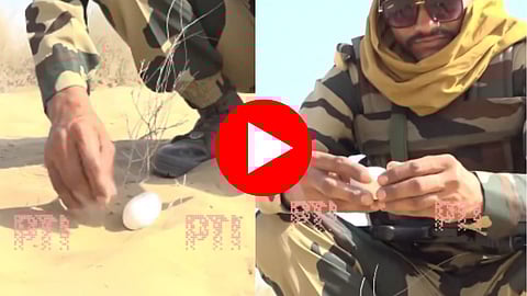 Jawan Boils Egg in Sand