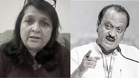 Ajit Pawar vs Anjali Damania