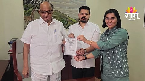 Maharashtra Politics: राष्ट्रीय पातळीवर शरद पवारांना धक्का! युवा शिलेदारांनी सोडली साथ; धीरज शर्मांचा अजित पवार गटात प्रवेश, सोनिया दुहानही बैठकीला उपस्थित