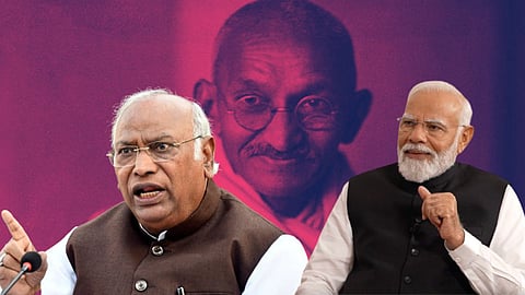 Mallikarjun Kharge: पंतप्रधानांचं बोलणं ऐकून हसू येतं; महात्मा गांधींवरील वक्तव्यावरून खरगेंचा मोदींना टोला
