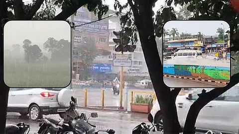 Maharashtra Rain: पश्चिम महाराष्ट्रासह कोकणात धुवाधार पाऊस, मुबंई - गोवा महामार्गावर साचलं पाणी