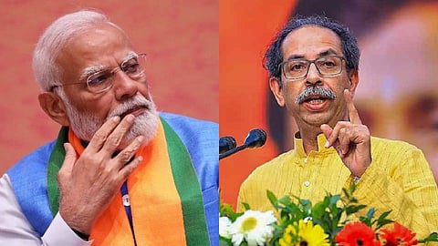 ‘काँगेसमुक्त भारत’ करण्याच्या फंदात अर्धा भारत ‘भाजपमुक्त’ झाला; शिवसेना ठाकरे गटाचा मोदींना टोला