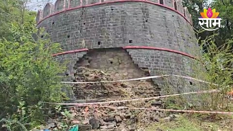 Kalyan Durgadi Killa: मोठी बातमी! शिवरायांनी बांधलेल्या दुर्गाडी किल्ल्याचा बुरुज ढासळला; धक्कादायक VIDEO समोर