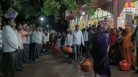 water scarcity in hanumant javalga near latur