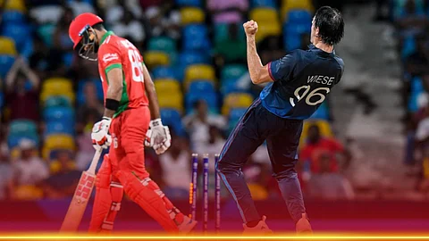 Oman vs Namibia: T20I क्रिकेटमध्ये घडला इतिहास! पहिल्यांदाच ६ फलंदाज अशा पद्धतीने झाले बाद