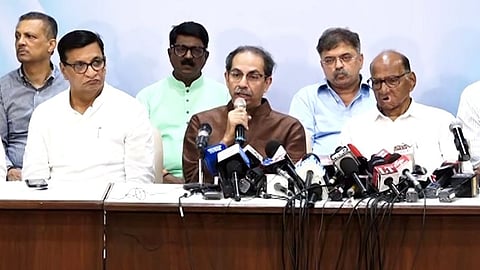 महाविकास आघाडीचा मुख्यमंत्रिपदाचा चेहरा कोण? उद्धव ठाकरेंनी मोजक्या शब्दात सांगितलं