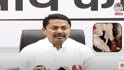 Nana Patole: कार्यकर्त्याने चिखलाने माखलेले पाय खरंच धुतले का?, नाना पटोलेंनी घटनाक्रमच सांगितला