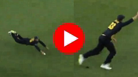 Marnus Labuschagne Catch: फ्लाईंग लाबुशेन! धावत आला अन् लांब डाईव्ह मारत टिपला भन्नाट झेल! पाहा VIDEO