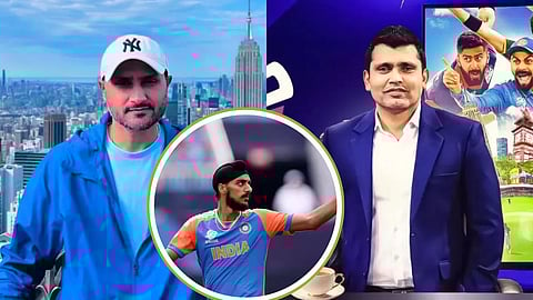 Harbhajan Singh: 'लाज वाटू द्या रे..'अर्शदीप सिंगची खिल्ली उडवणाऱ्या कामरान अकमलला हरभजनने झापलं