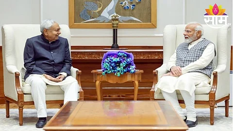 लोकसभा निवडणुकीच्या निकालाआधी नितीश कुमार यांनी घेतली PM मोदींची भेट, अमित शहा यांनाही भेटणार