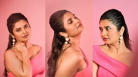 Pink Dress Photoshoot