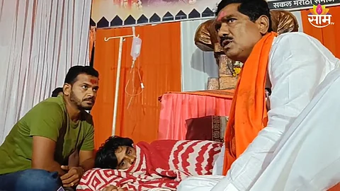 Manoj jarange Patil: खासदार बजरंग सोनवणे पुन्हा मनोज जरांगेंच्या भेटीला, २ तास चर्चा; सर्व खासदारांसोबत राज्यपालांची भेट घेणार