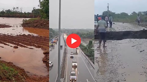 ढगफुटीसदृश्य पाऊस, घरांमध्ये पाणी शिरलं, रस्ते वाहून गेले; महाराष्ट्रभर धुमाकूळ घालणाऱ्या पहिल्या पावसाचे VIDEO