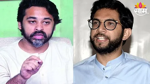 nilesh rane criticized aaditya thackeray about worli constituency