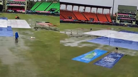 इंग्लंड विरुद्ध इंडियाच्या सामन्याआधी वरुणराजाची बॅटिंग, पावसामुळे सामना रद्द झाल्यास कोणाला फायदा होणार?