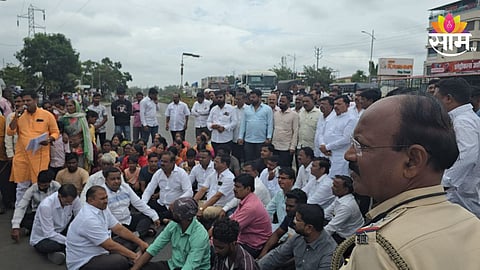 Old Pune Mumbai Highway Traffic: वडगावमधील मातोश्री चौकात ग्रामस्थांचा रास्ता राेकाे, जाणून घ्या जुना मुंबई- पुणे महामार्गावरील वाहतुकीची स्थिती