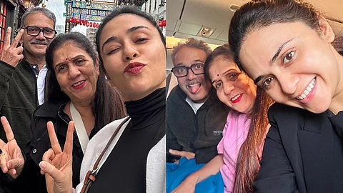 Amruta Khanvilkar News : सुपरहिरो आणि माझी सुपर पॉवर माझे वडील, अमृता खानविलकर वडिलांविषयी भरभरून बोलली