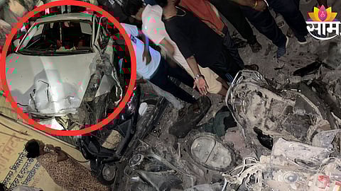 संभाजीनगरमध्ये मद्यपी कारचालकाचा धुमाकूळ