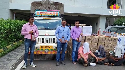 Pune News: आंब्यांच्या पेट्यांमधून दारूची तस्करी, १२ लाखांचे विदेशी मद्य जप्त; तिघांना अटक