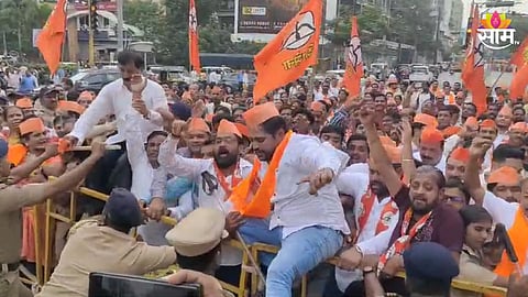 Kalyan Durgadi Fort: दुर्गाडी किल्ल्यावर मुस्लीम बांधवांची नमाज! शिवसेना शिंदे गट- ठाकरे गटाचे घंटानाद आंदोलन; कार्यकर्त्यांमध्ये बाचाबाची