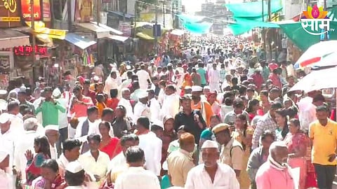 lakhs of devotees in pandharpur today on eve of nirjala ekadashi 2024