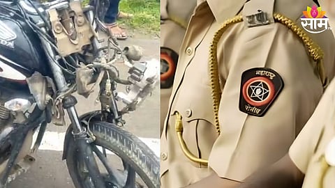 कर्तव्य बजावून घरी परतताना काळाचा घाला, पोलीस कर्मचाऱ्याचा दुचाकी अपघातात दुर्दैवी मृत्यू