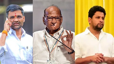 सुजय विखेंच्या नाकावर टिच्चून निलेश लंकेंची शपथ; इंग्रजीतील शपथेवर शरद पवारही खूश