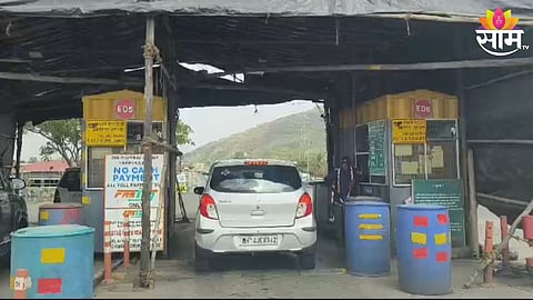 natives angry on administration of somatane toll plaza for collecting fee