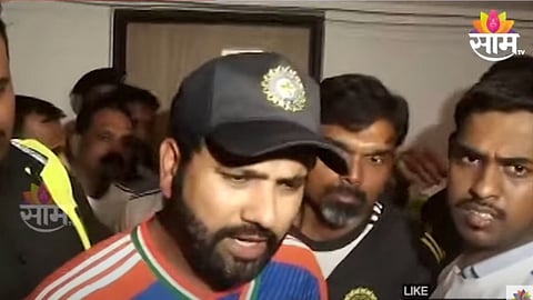 Rohit Sharma Marathi:'वर्ल्डकप जिंकलोय नाचायला पाहिजे ना..',जेव्हा रोहित शर्मा मराठीत बोलतो, पाहा VIDEO